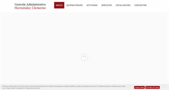 Desktop Screenshot of hernandezclemente.es